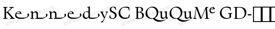 KennedySC Book GD字体转换